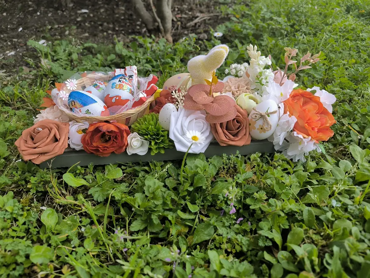 Plateau Lapinou avec ses chocolats