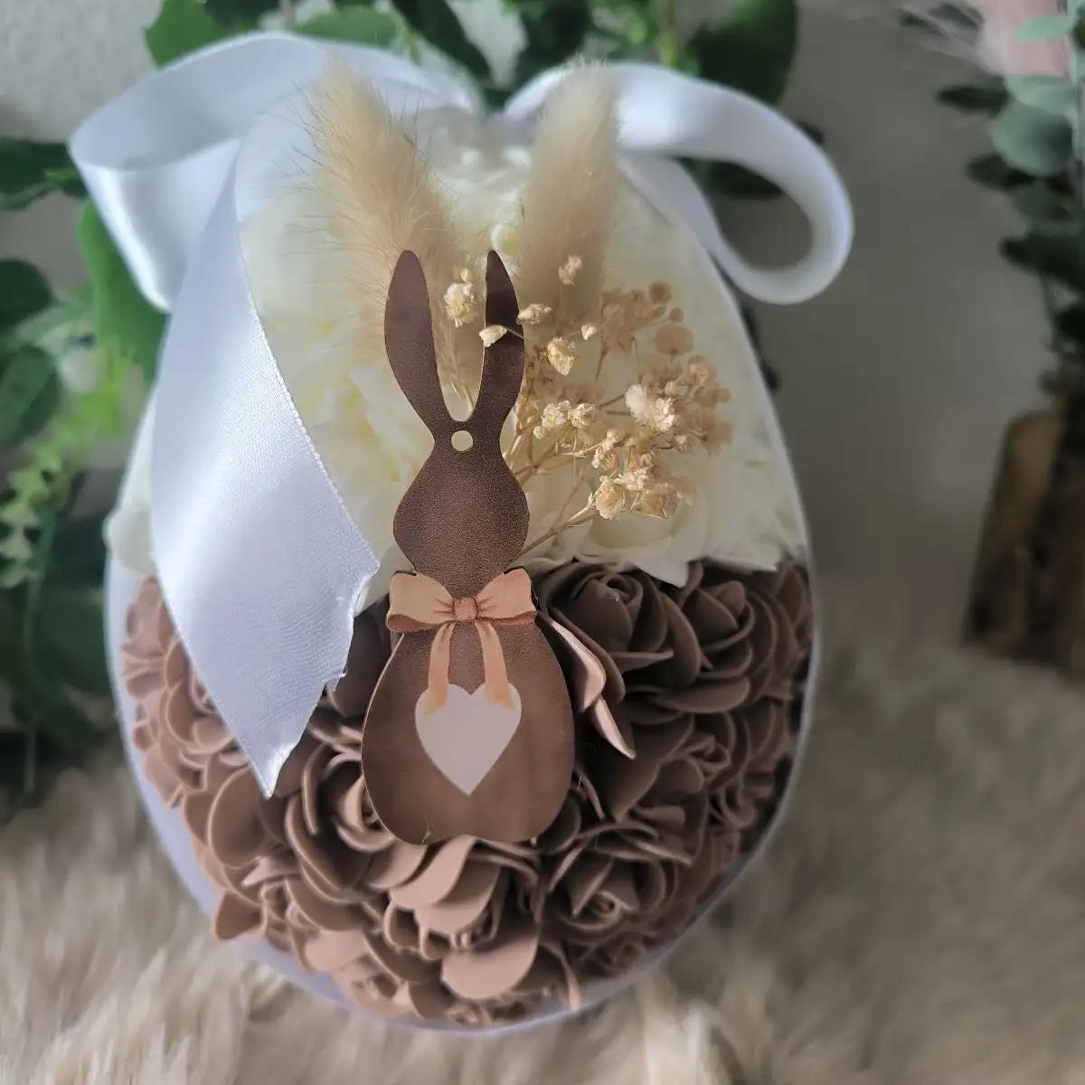 Oeuf Floral taille S