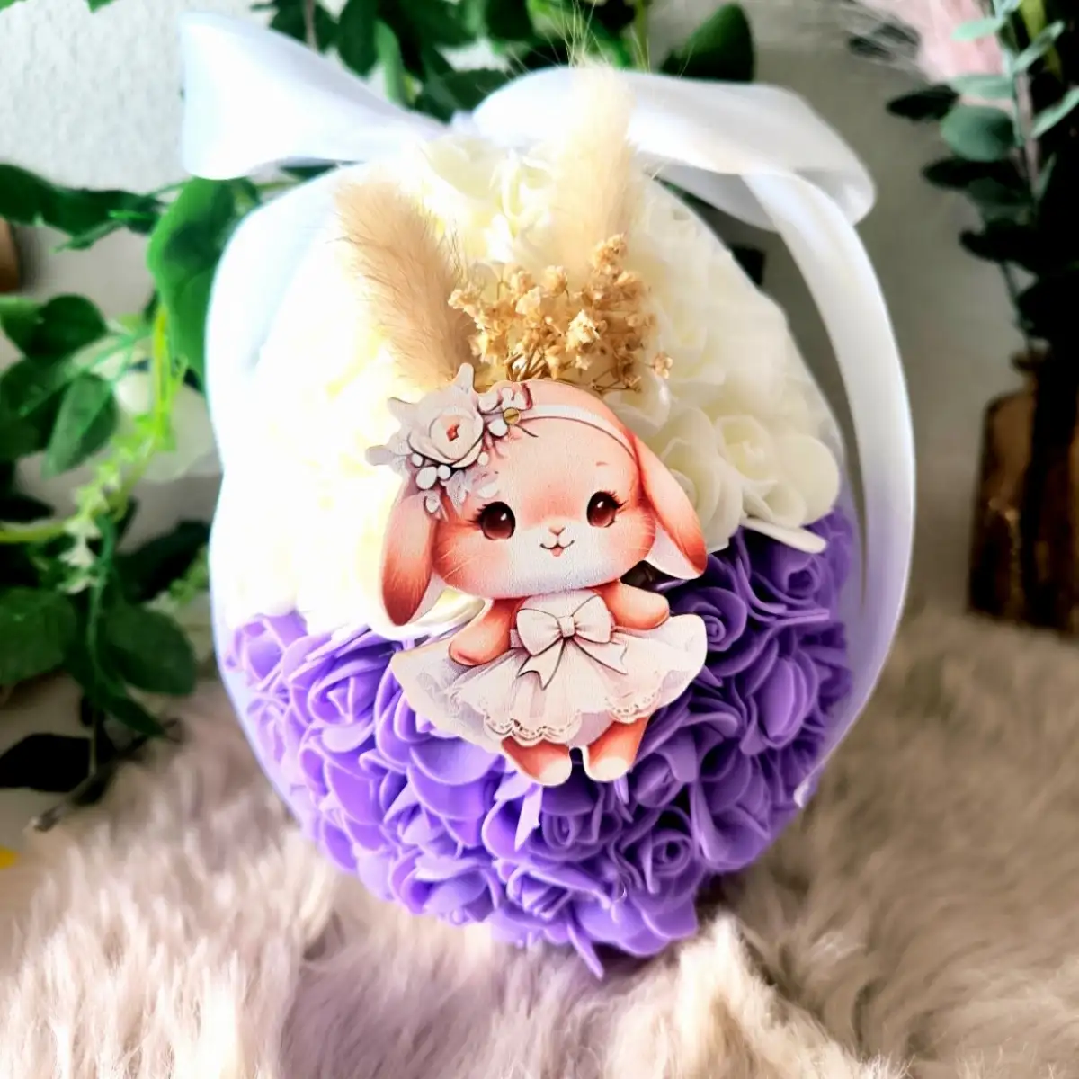 Oeuf Floral taille S