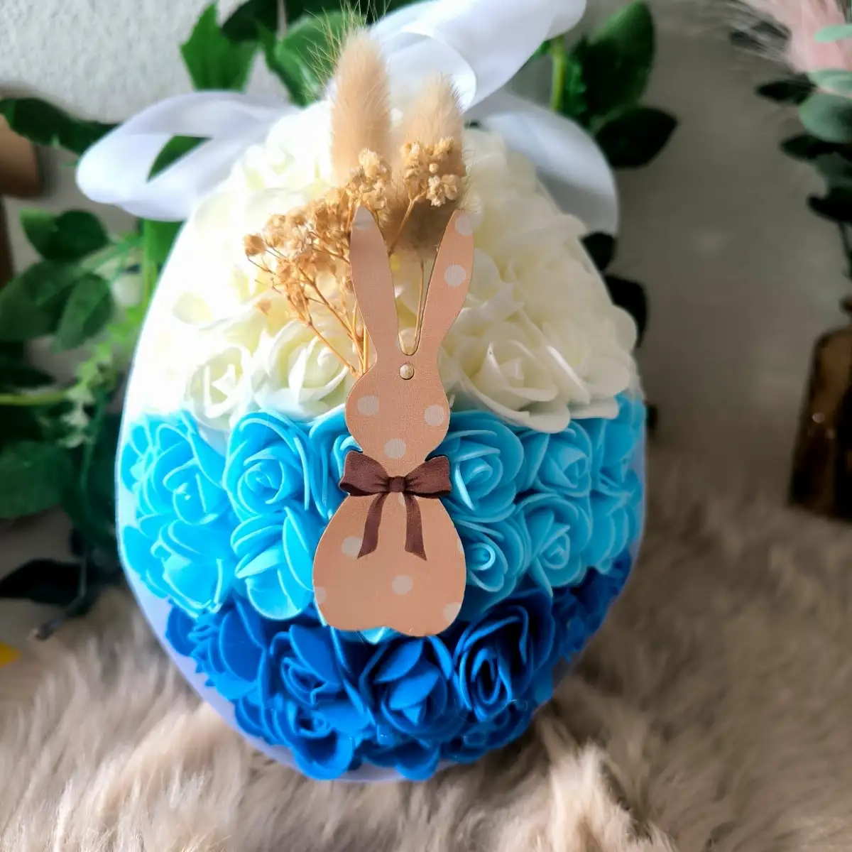 Oeuf Floral taille S