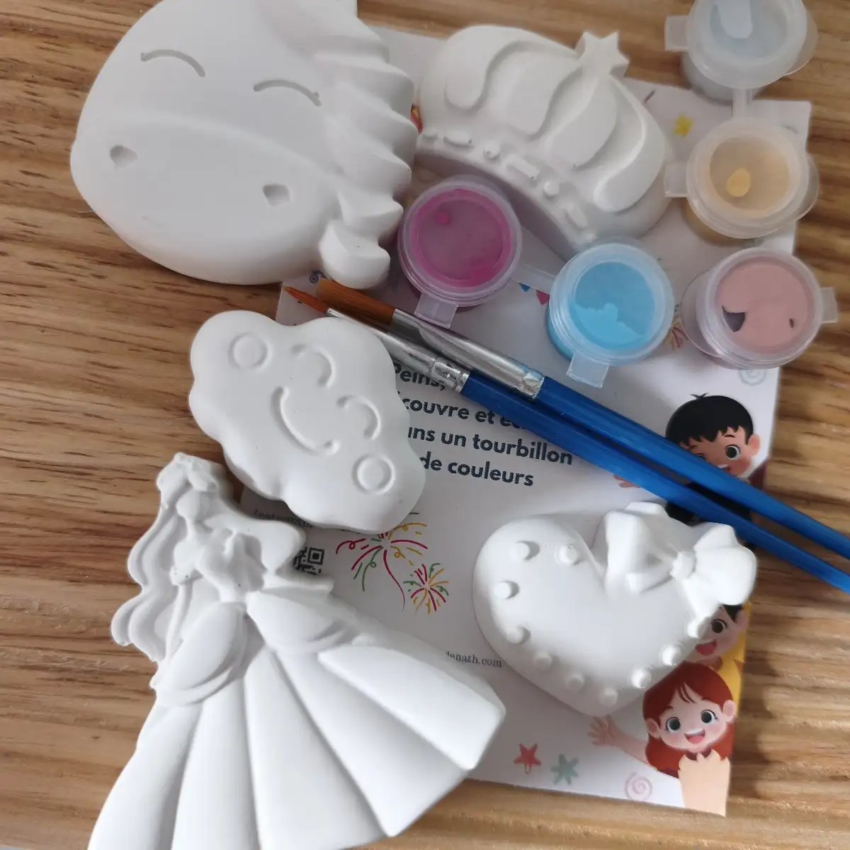 Coffret à peindre princesse licorne