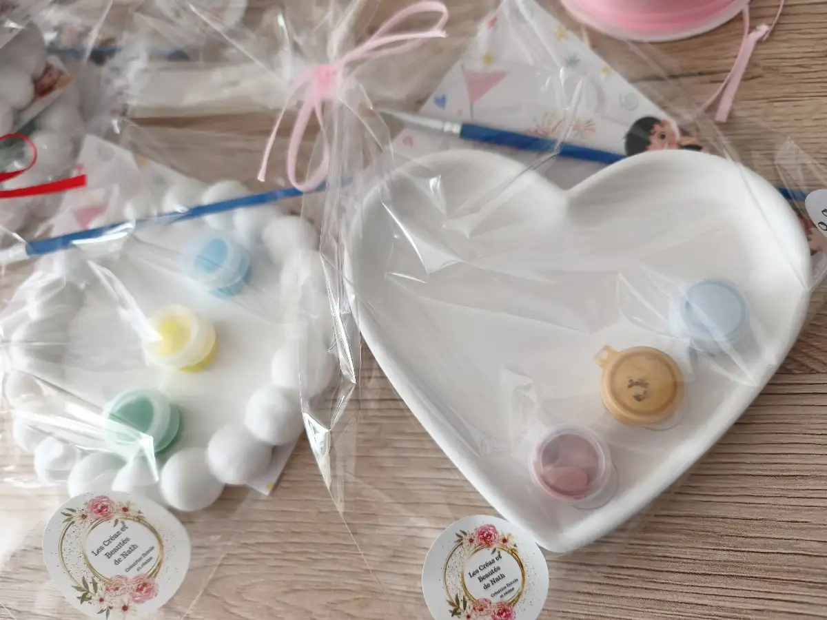 Kit coeur à peindre