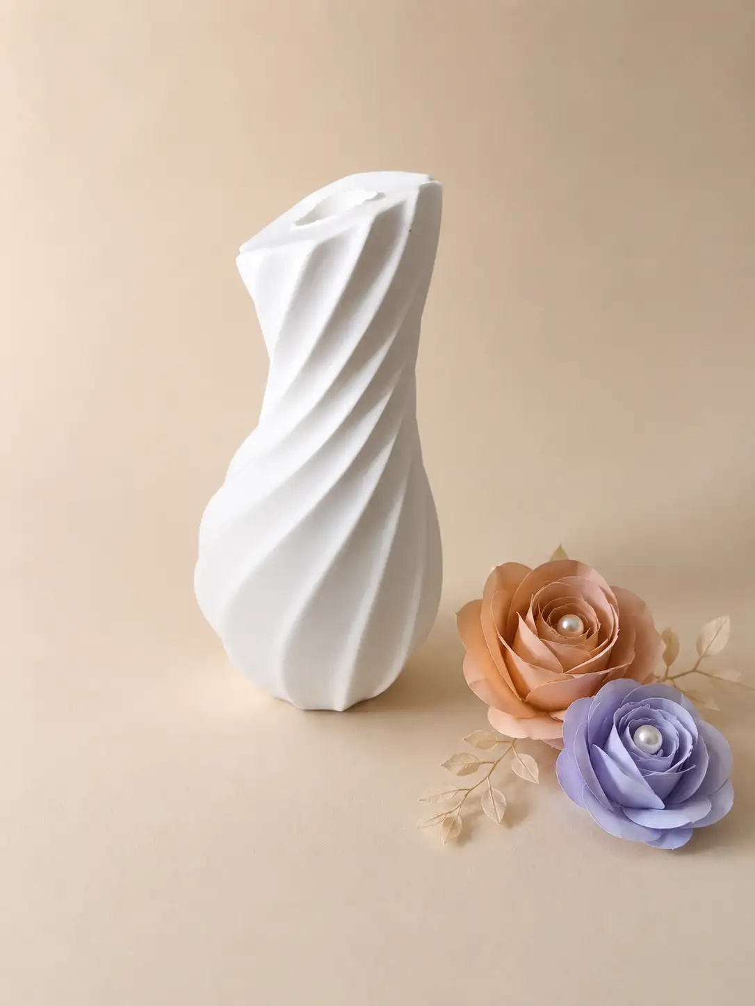 Vase Torsadé